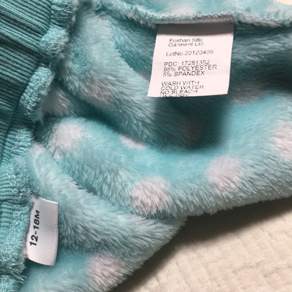12-18m (5/$20) Plush Fleece Toasty Pants - Picture 7 of 10